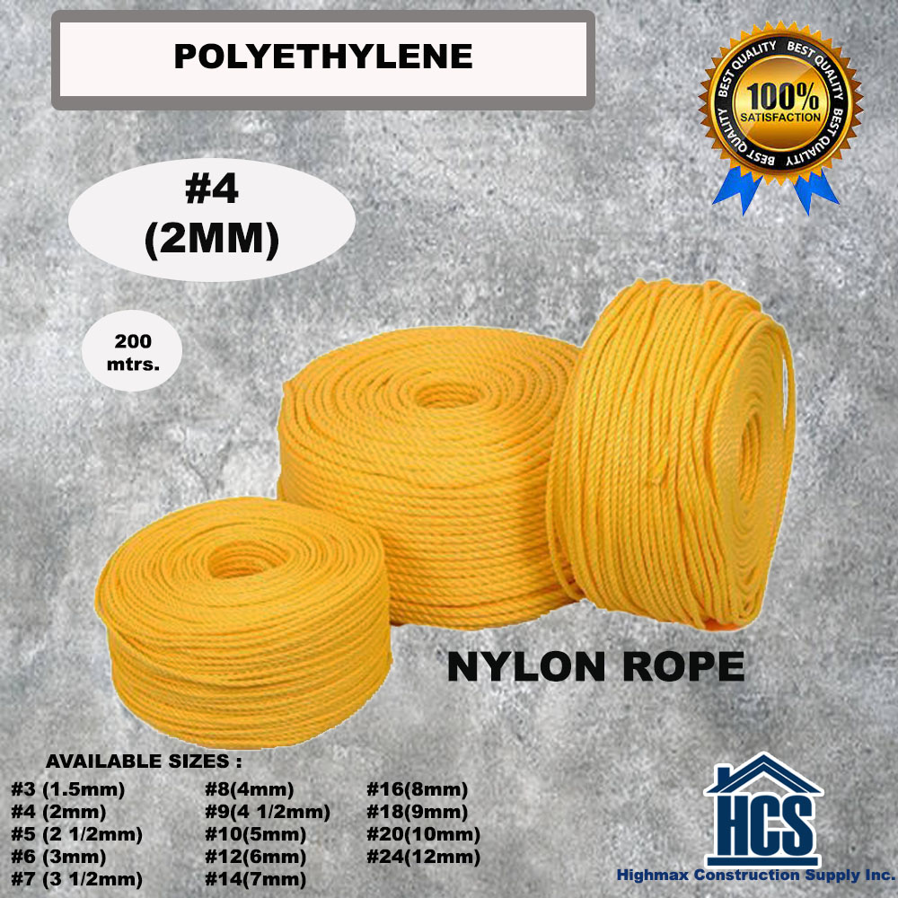 Polyethylene - Polyethylene Rope