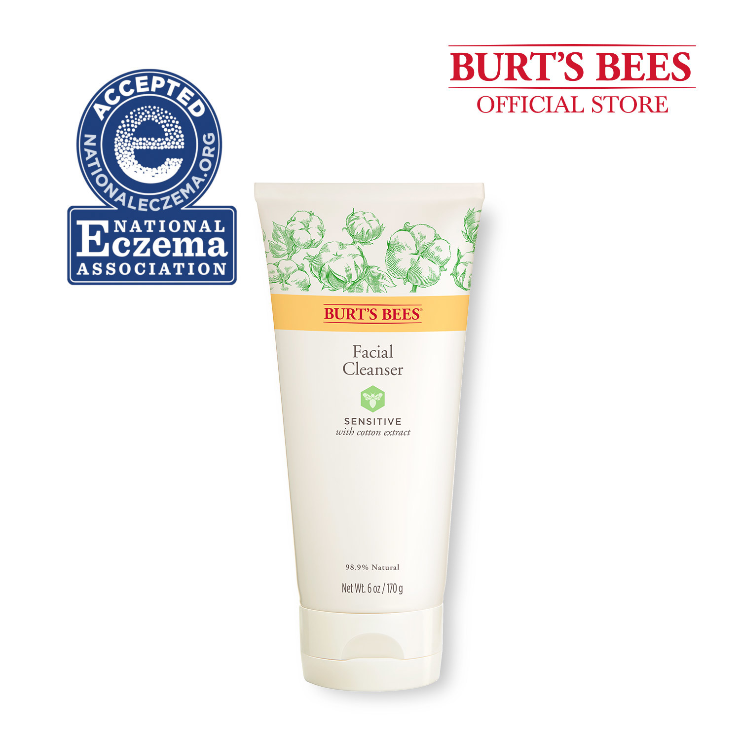 burt's bees sensitive facial cleanser