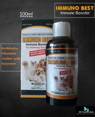 Immuno Best Syrup 100mL (Probiotics and MultiVitamins for dogs and cats)