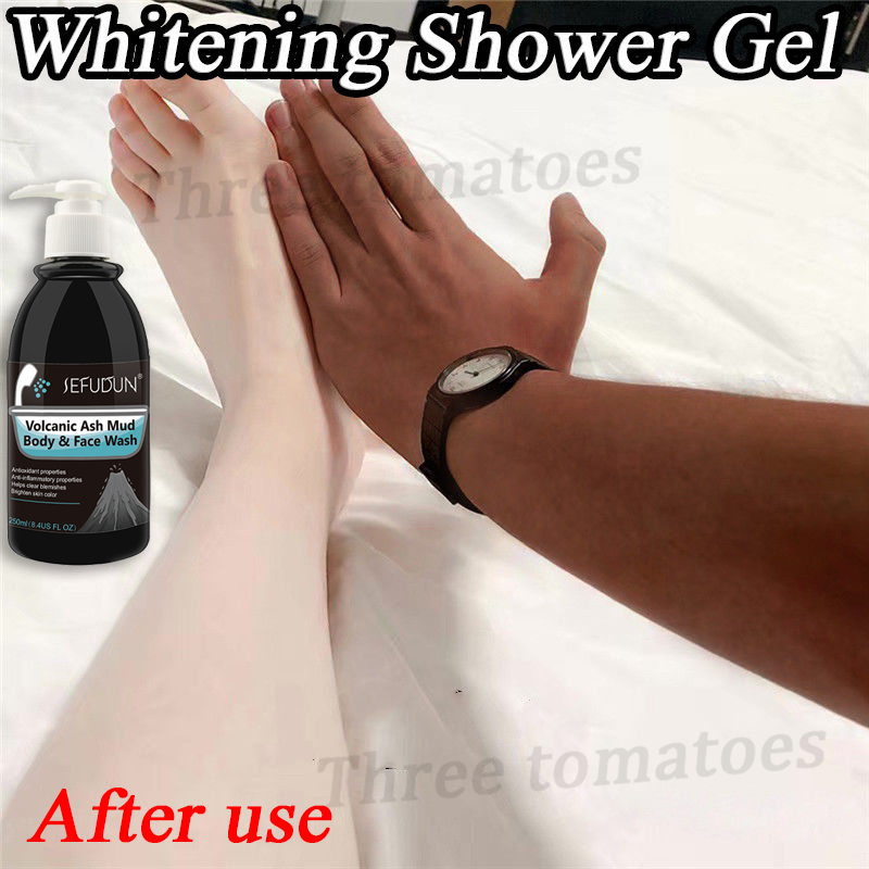 SEFUDUN Deep Sea Mud Body Wash Lotion with Collagen with Glutathione