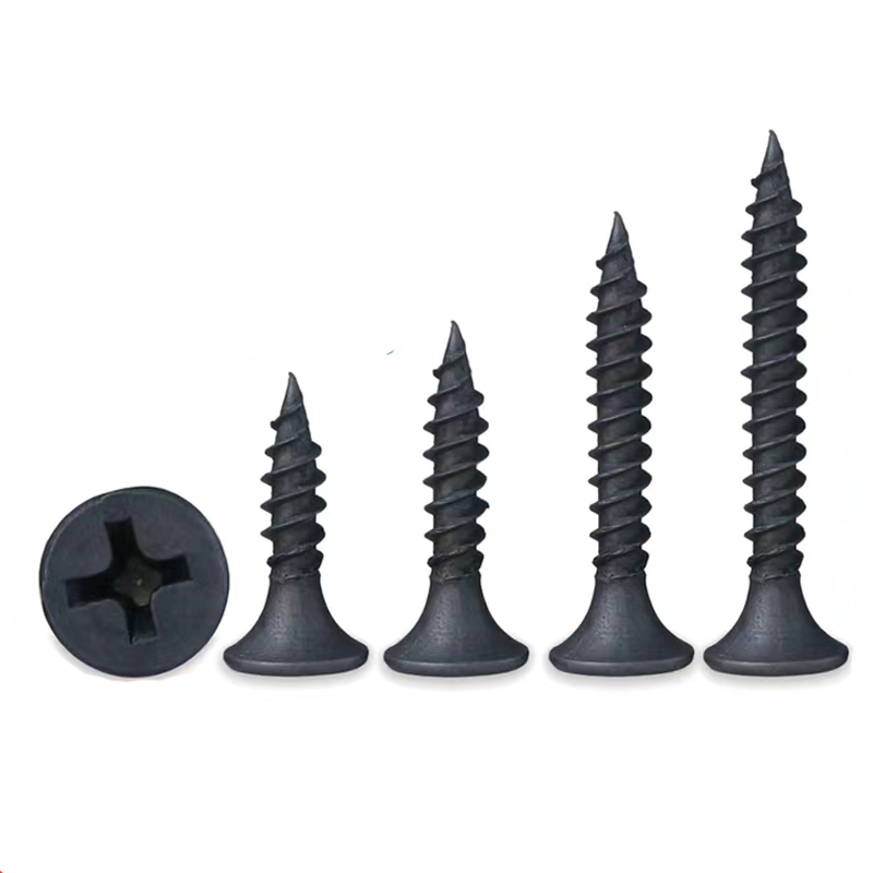 100PCS Gypsum Screw Black Screw for wood and metal wood screw metal ...