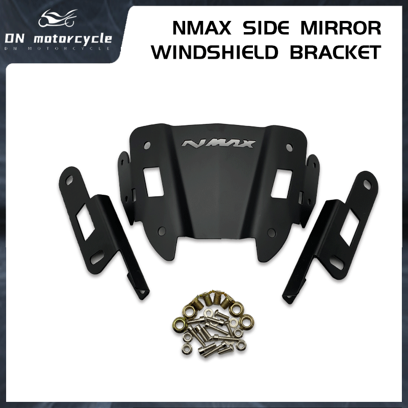 DN SHOP Nmax Side Mirror Bracket/Nmax Windshield Bracket 2019 V1