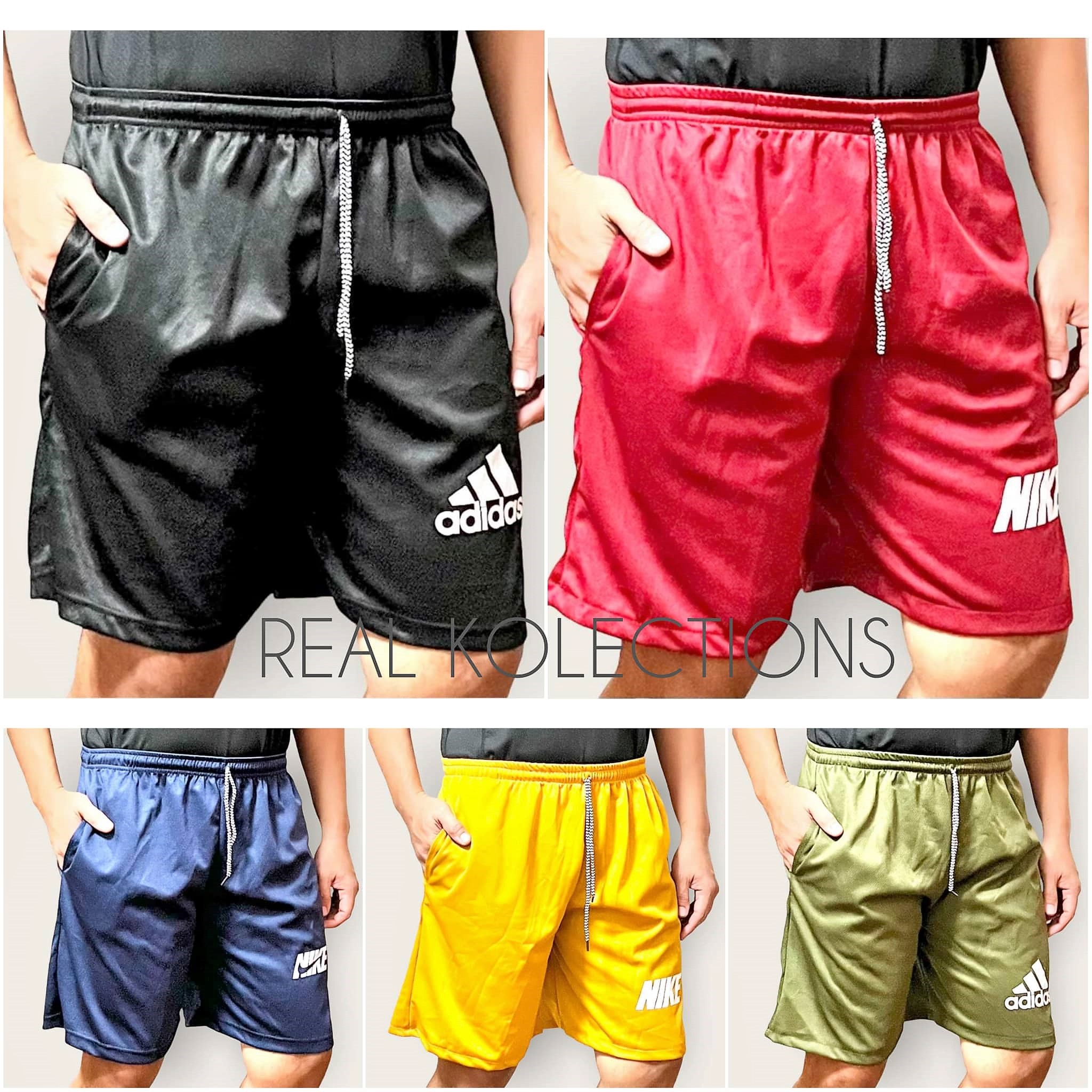 PLAIN JERSEY SHORTS FOR MEN WITH POCKET Lazada PH