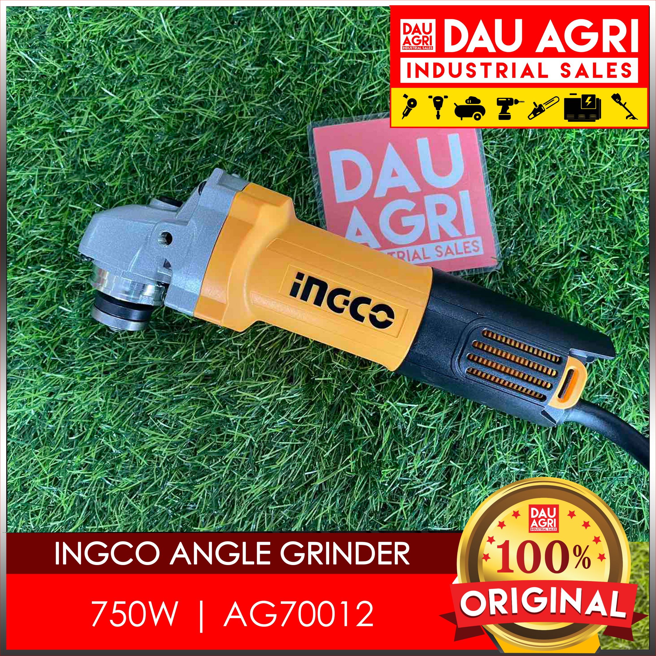 Ingco Angle Grinder 750w AG70012 Lazada PH