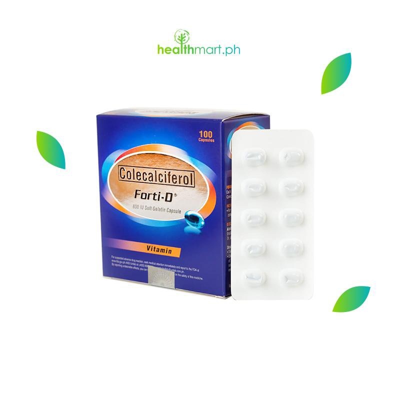 FortiD (10s) Colecalciferol (Vitamin D3) For Bone Health and Vitamin D