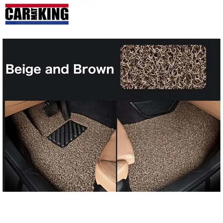 Car Mat King Premium Rubber Heavy Duty Universal Spaghetti Coil