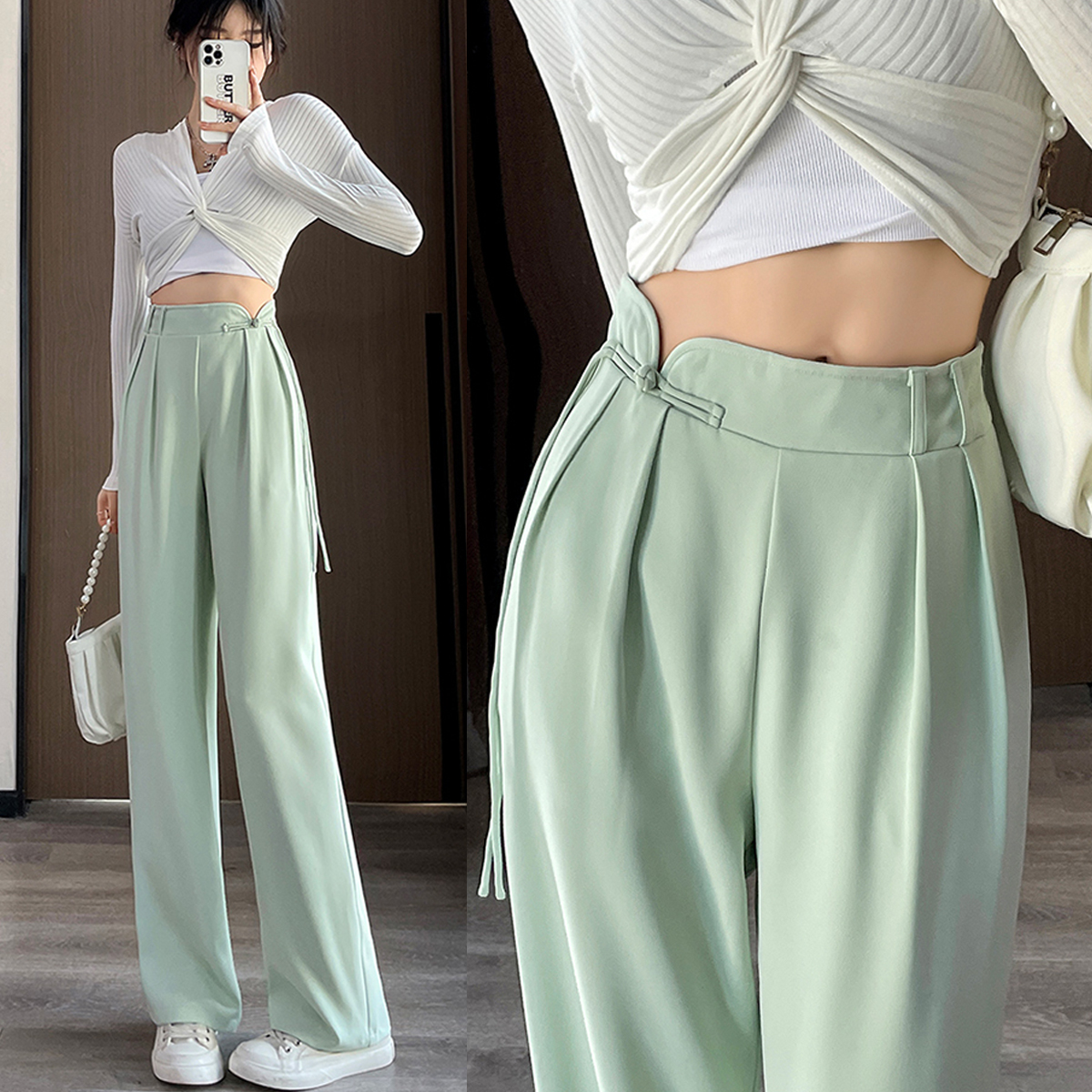 Buy Chinese Blue Trousers, Summer Trousers, Yoga Pant, Yoga Pant, Home Pant,wide  Leg Pants, Women Linen Pants, Blue Pant Online in India - Etsy