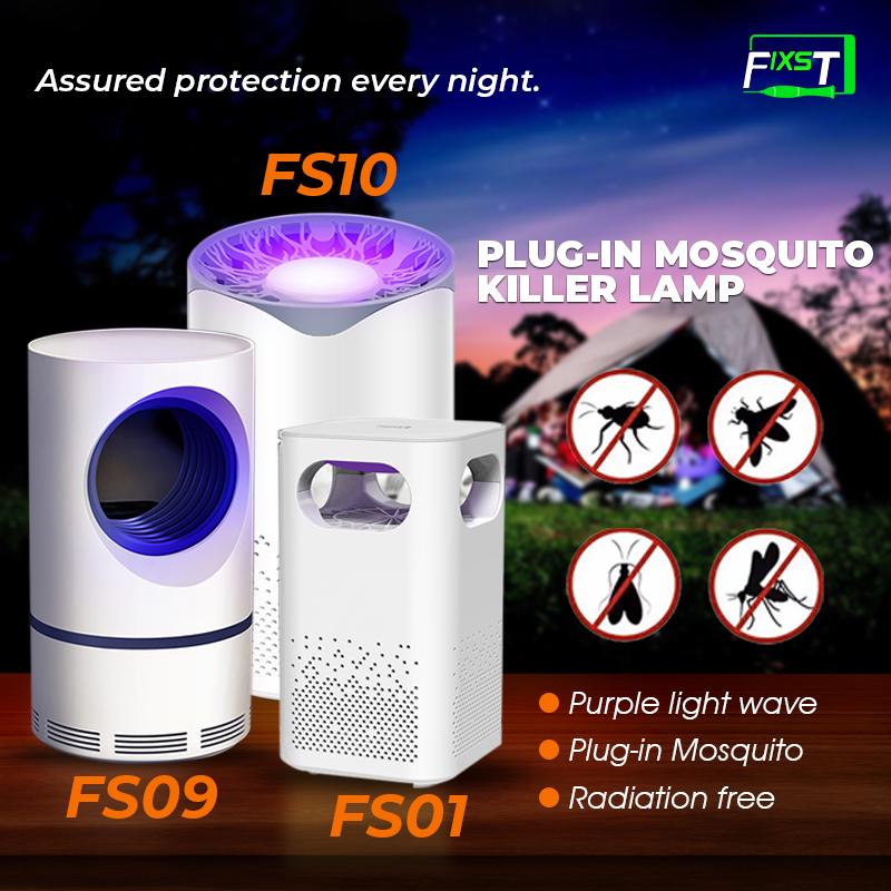 FIXST Electric Mosquito Killer Lamp special 365NM Light waves in Mosquito trap Unobstructed air duct system Radiation-free Design FS01