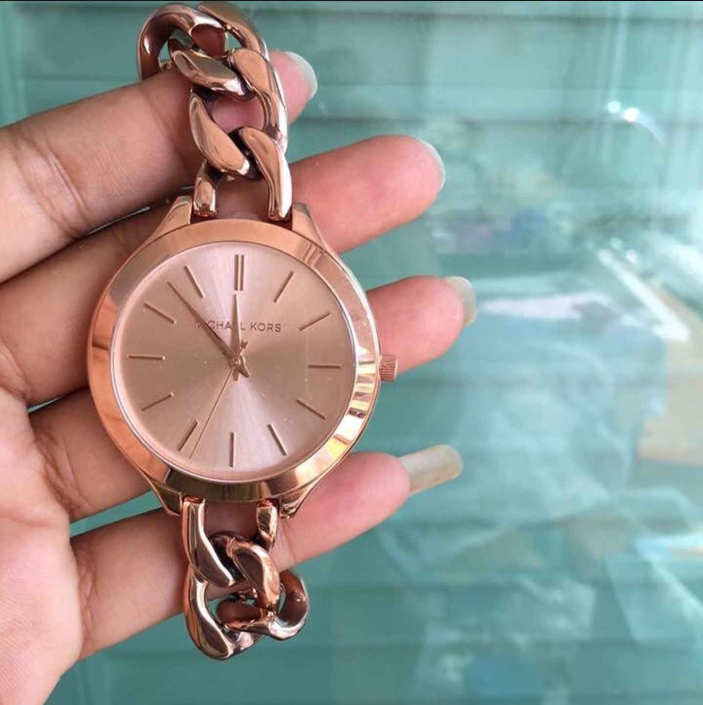 Michael Kors MK3223 Slim Runway Twist 