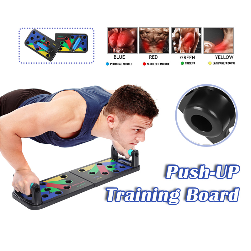 14 In 1 Folding Push Up Plate Support With Multi Function Push Up Board