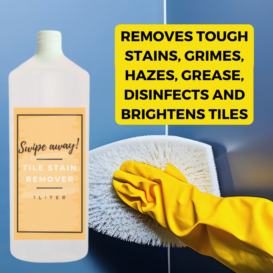 Tile Stain Remover SWIPE AWAY concentrated tiles stain grime grease