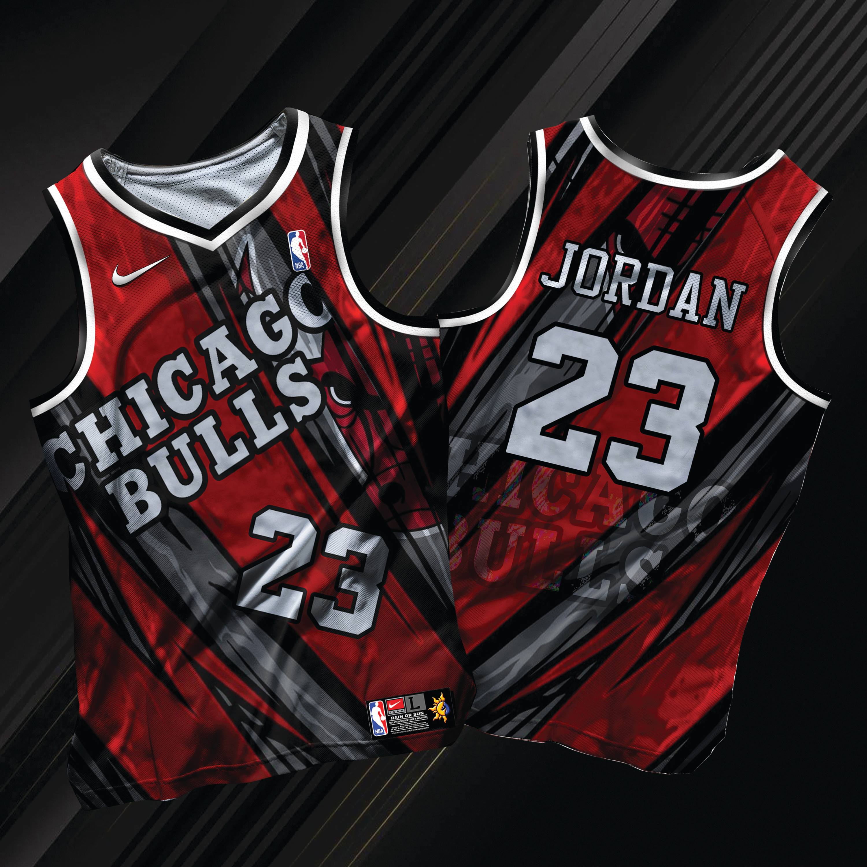 basketball chicago bulls jersey design