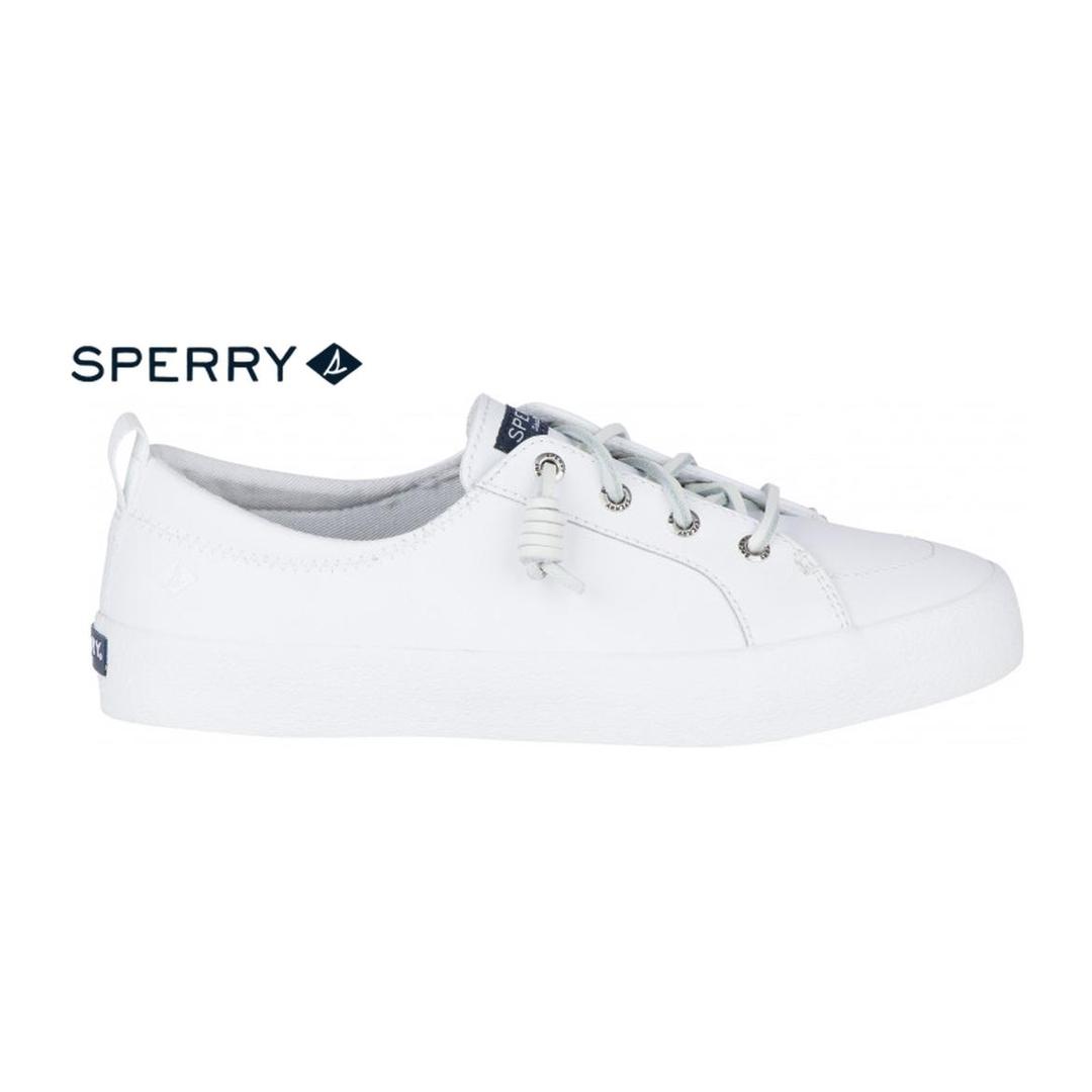 sperry white shoes for women
