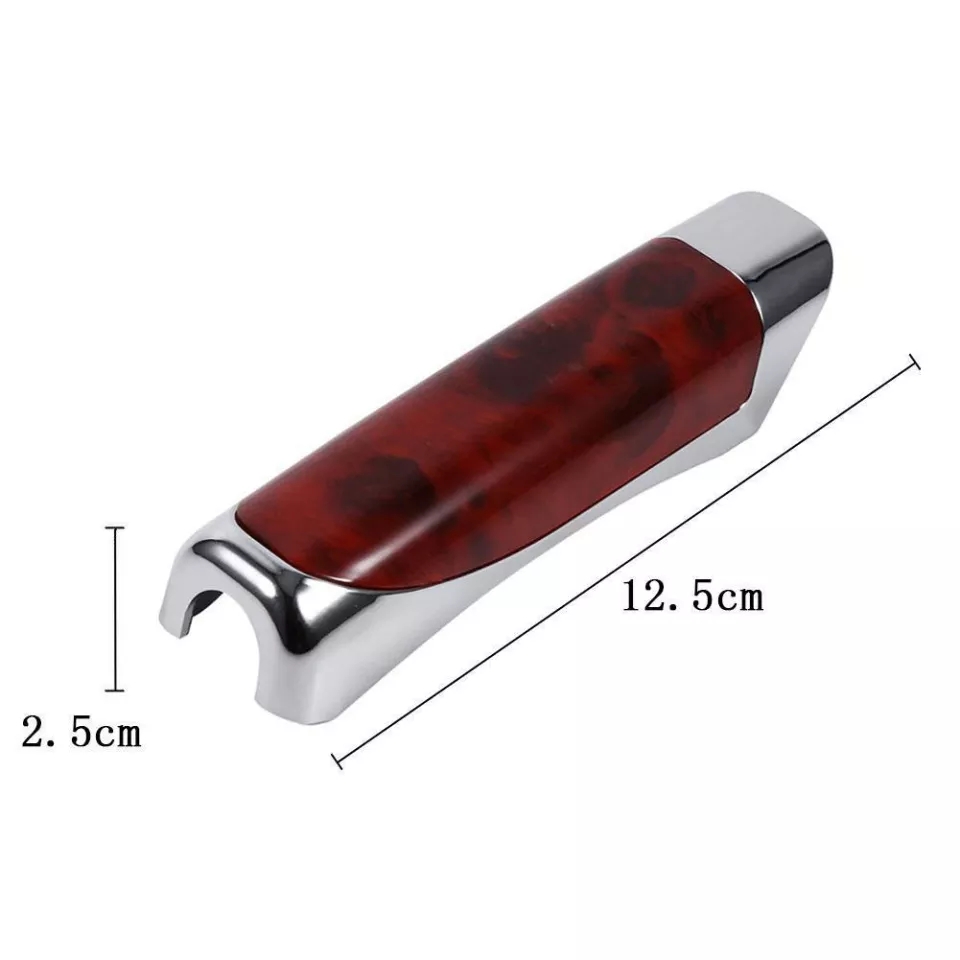 Universal Wooden and Carbon Car Hand Brake Cover Handle Sleeve