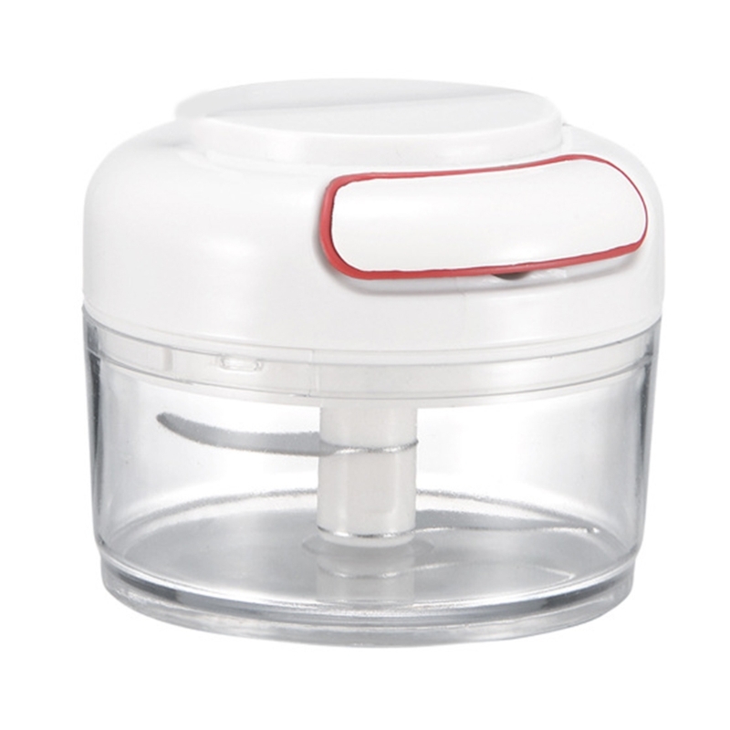 Food Chopper HandPowered Portable Food Processor Manual Vegetable Slicer and Dicer Pull Chop