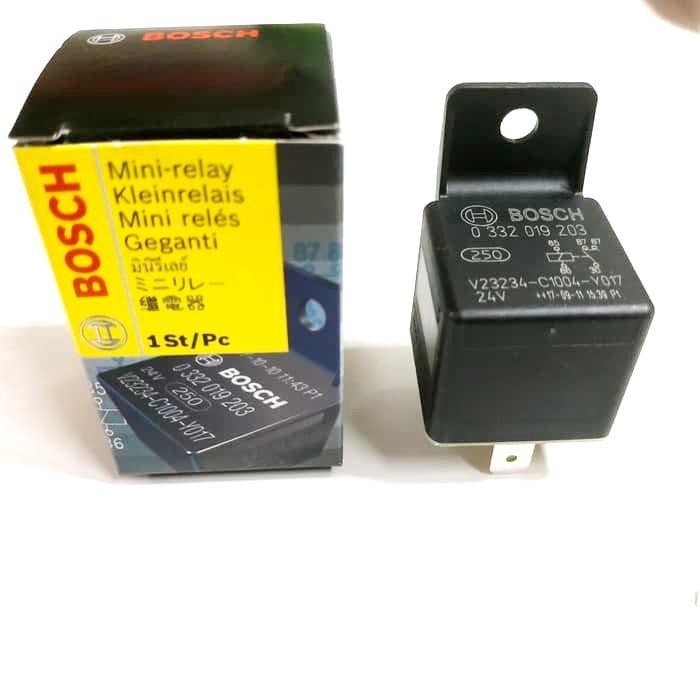 Bosch Relay Original Auto Mini Relay 12V 30A 5 Pin Heavy duty Car Horn