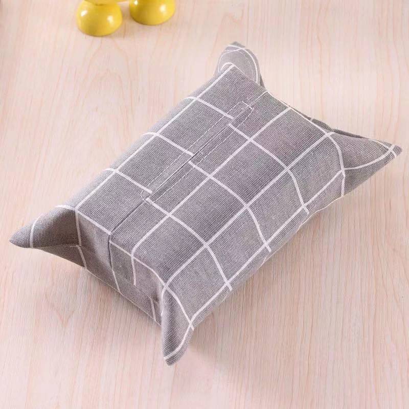 Fun Life Cotton and linen paper towel cover paper towel box restaurant