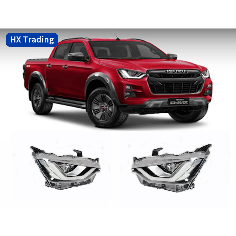 Isuzu DMAX Headlight LED 20192023 Model/3rd Generation/Bumper Head