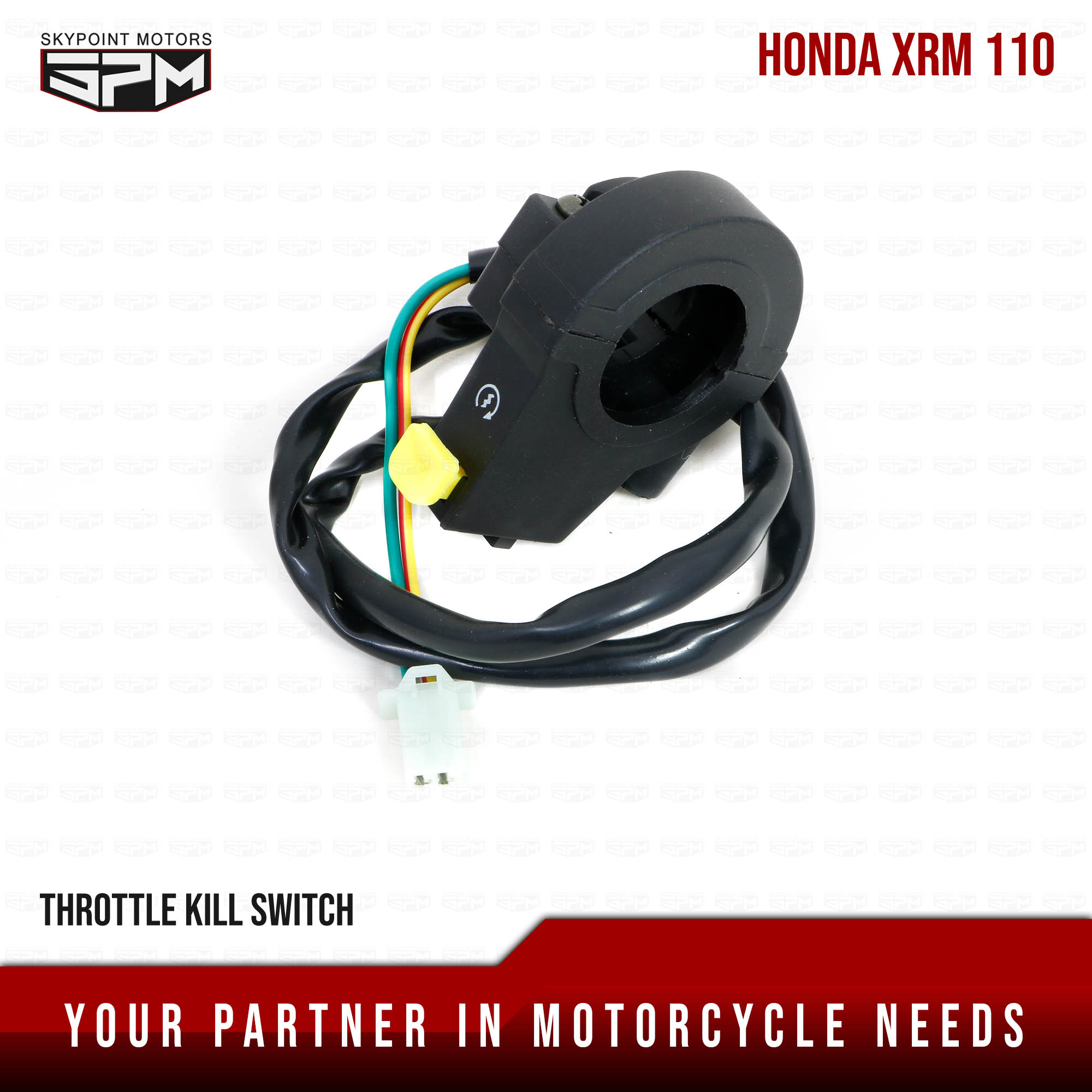THROTTLE KILL SWITCH FOR HONDA XRM 110 (9803287) Lazada PH