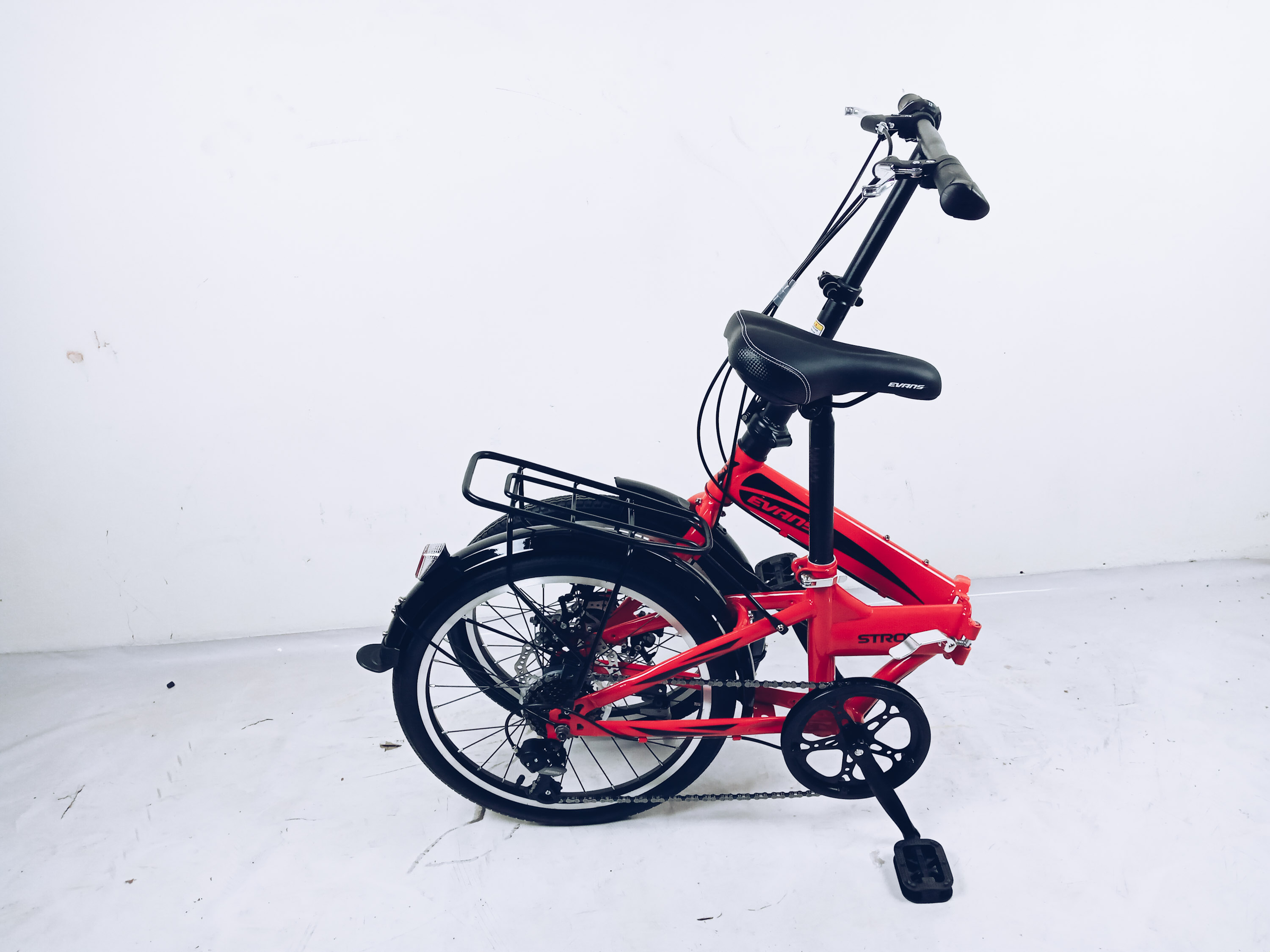 evans folding bike