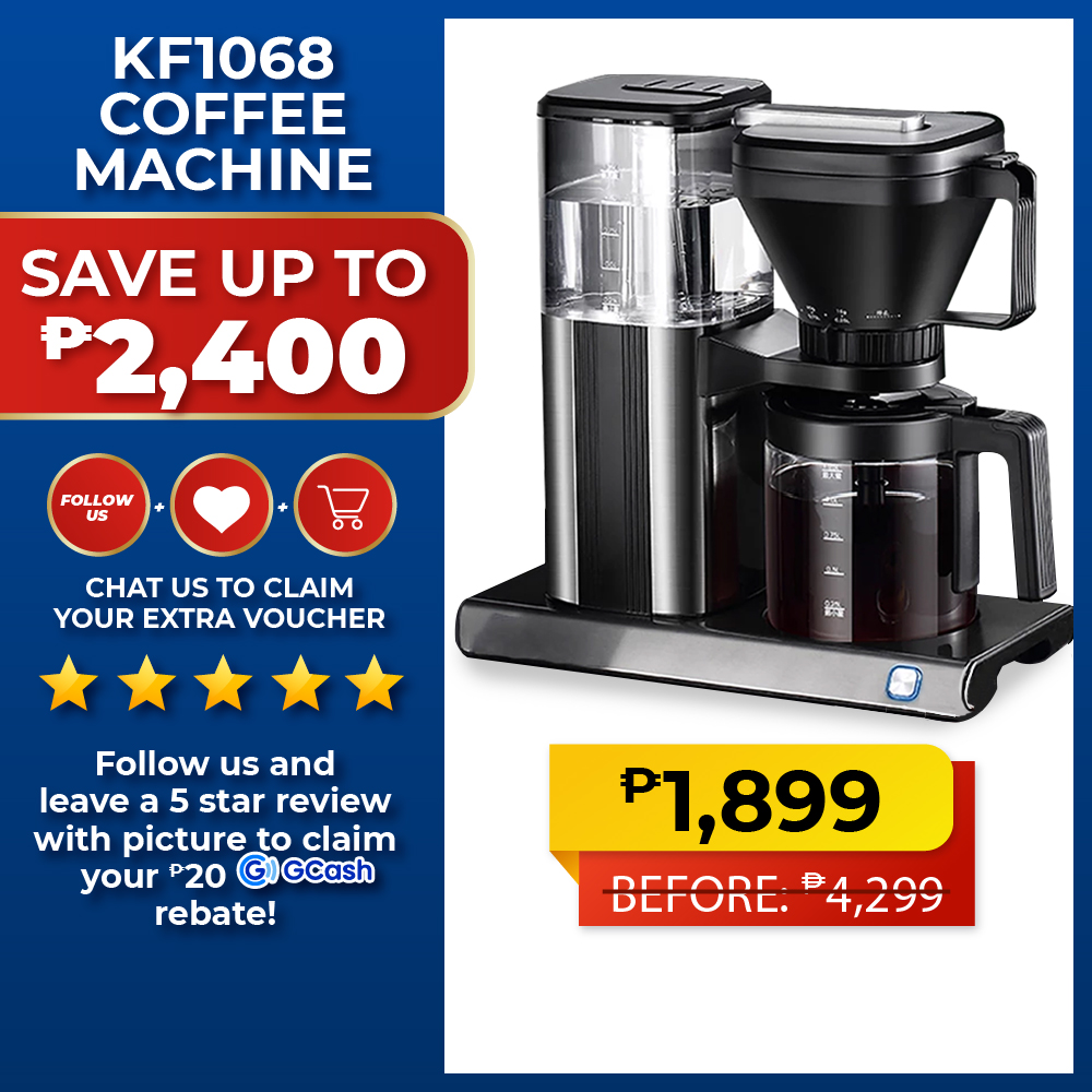 Donlim Coffee Maker Machine Espresso With Milk Frother Wand for