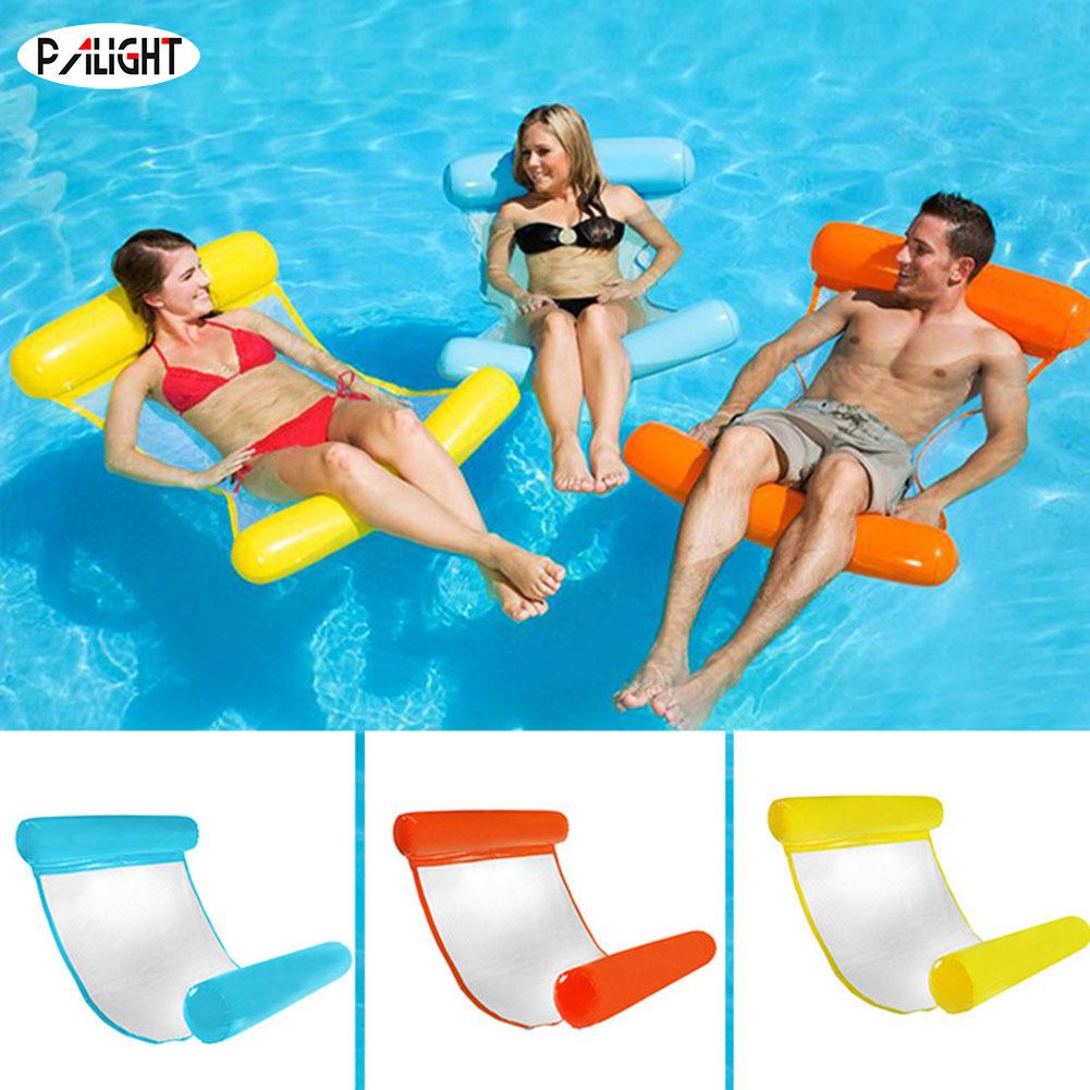 Inflatable Water Hammock Floating Bed Lounge Chair Drifter
