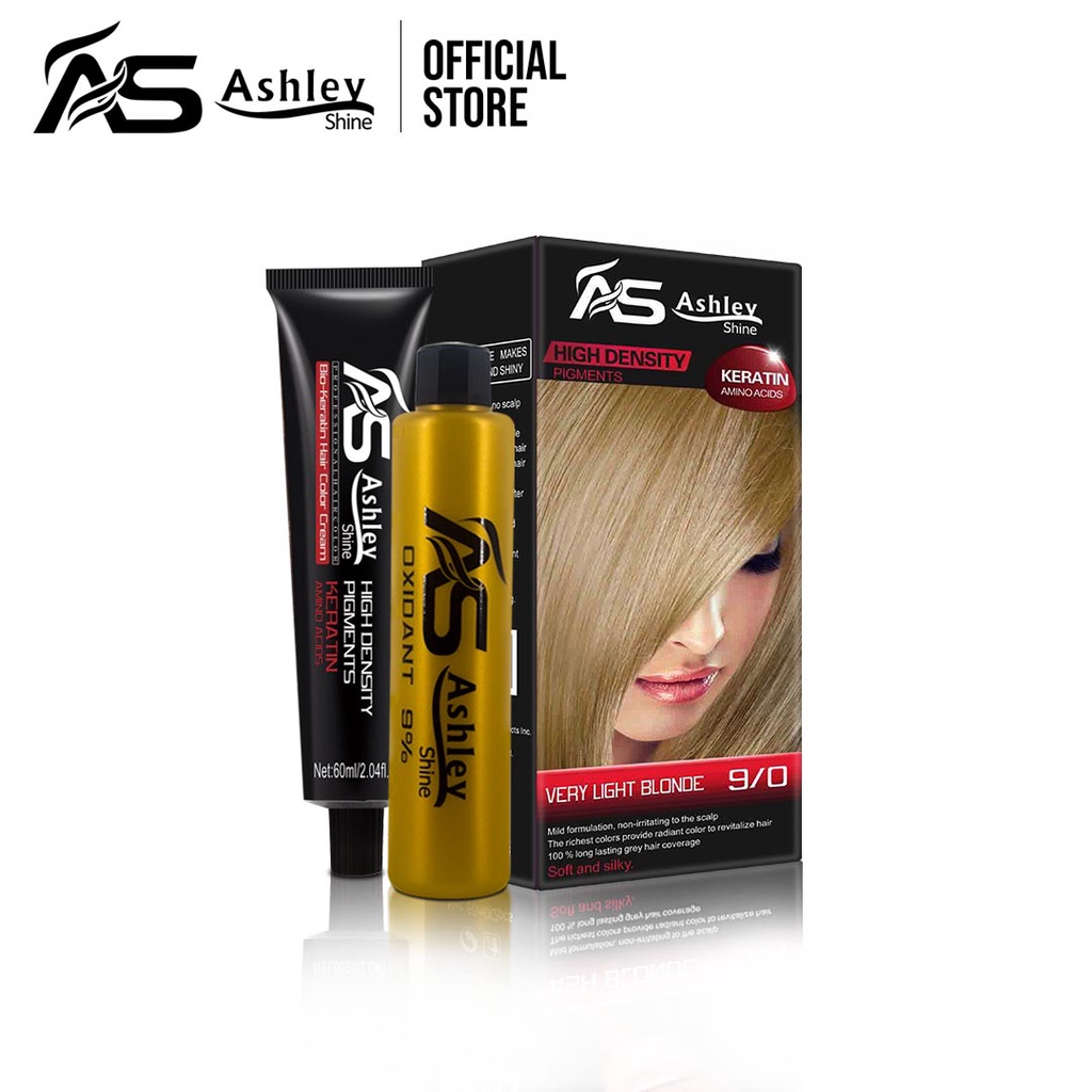 Ashly Shine Bio Natural Glossy Hair Color Cream 60mL | Lazada PH