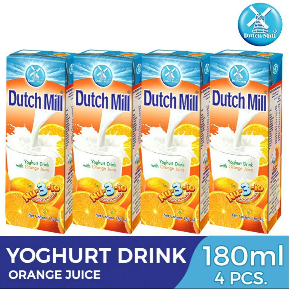 dutch mill orange juice 180ml 4pcs Lazada PH