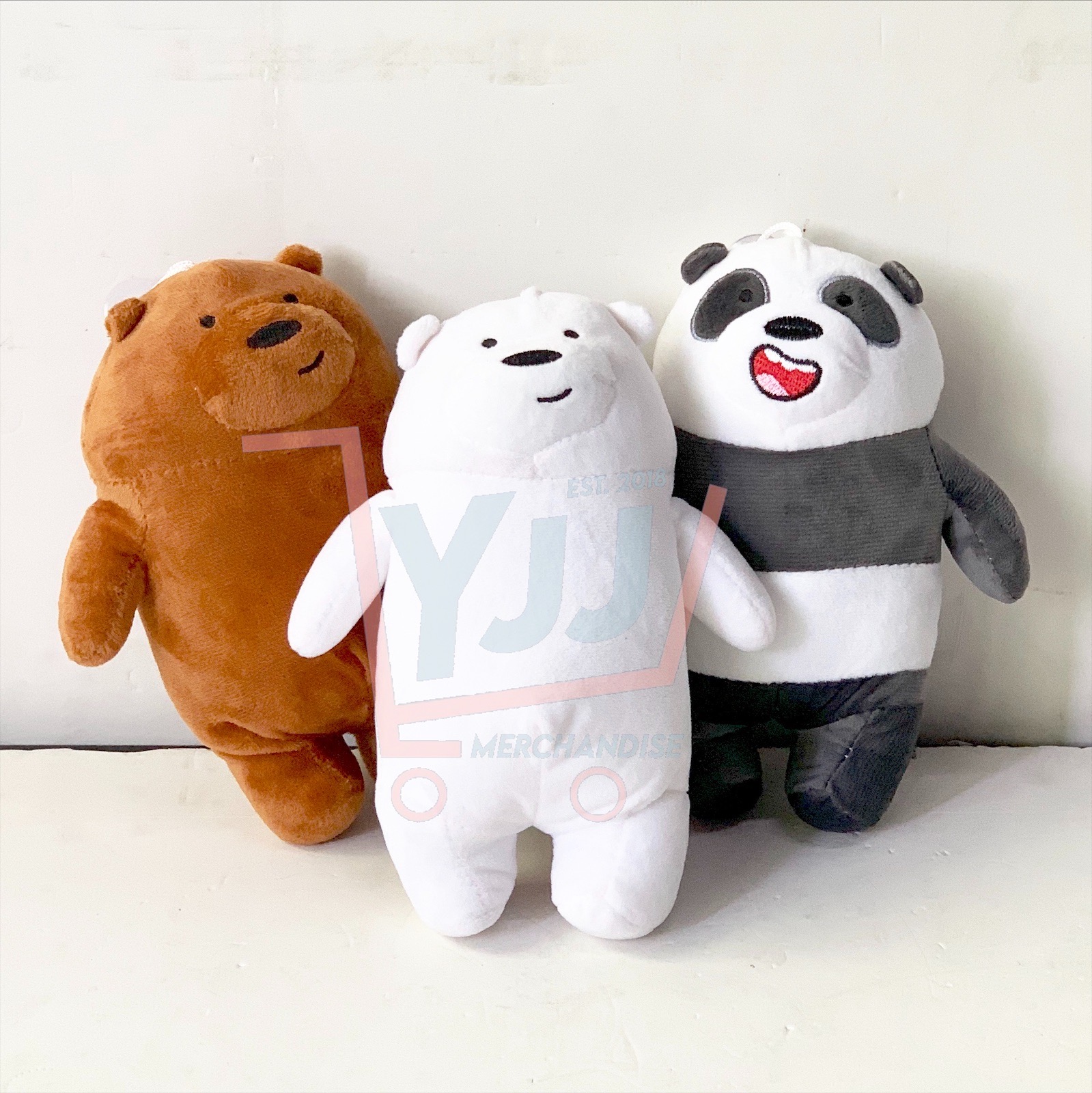 we bare bears stuffed toy lazada