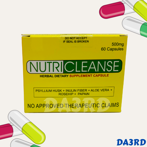 Nutricleanse Herbal Dietary Supplement Capsule 500mg Lazada PH