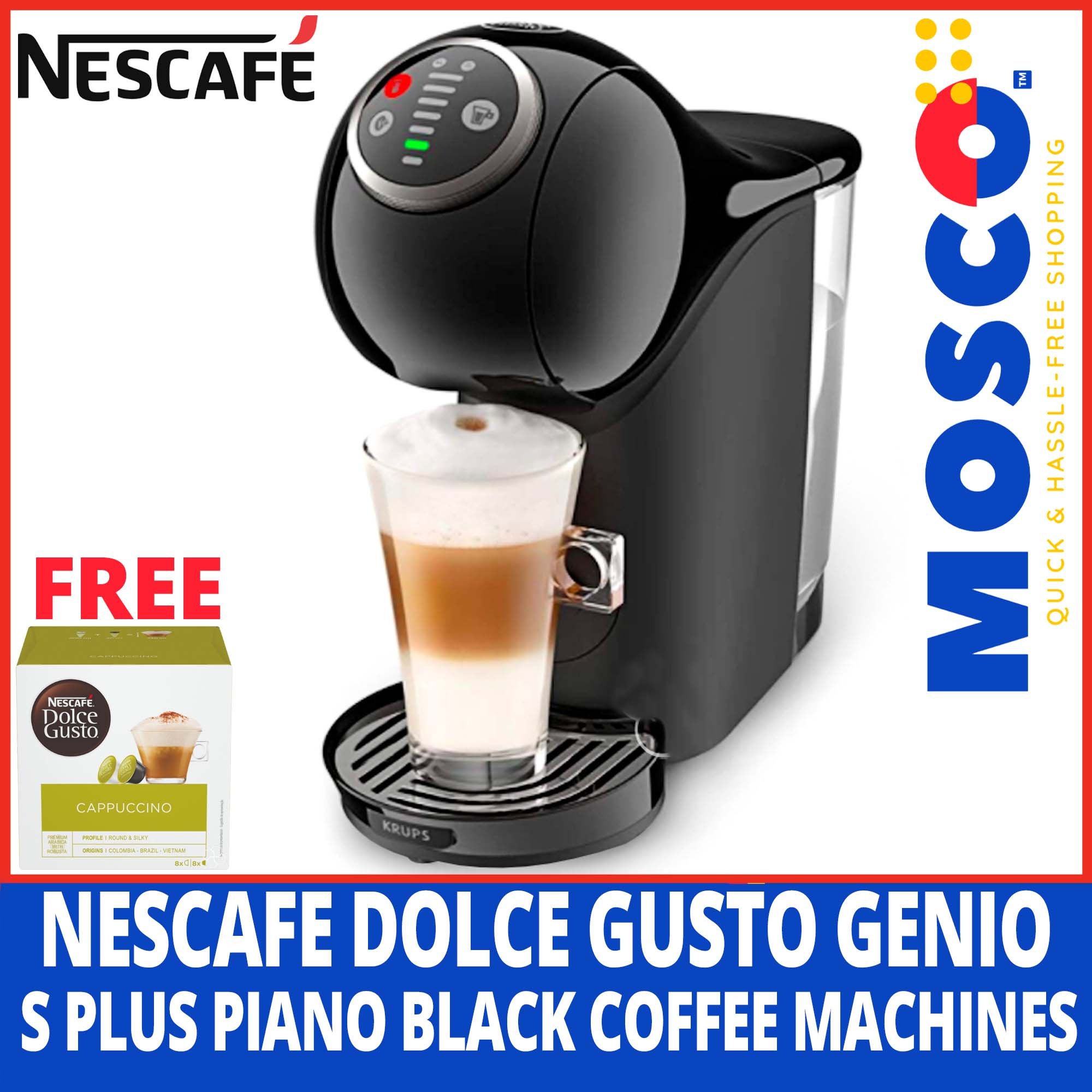 Latte Macchiato by NESCAFE Dolce Gusto Genio S Plus 