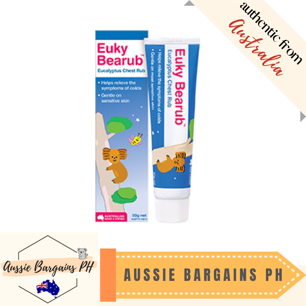 Euky Bear Eucalyptus Chest Rub 50g [EXP 11/2024] Lazada PH