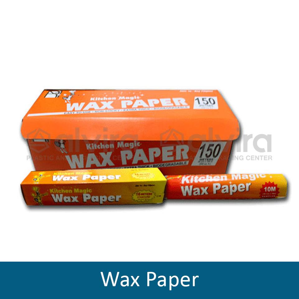 Baker's excellent WAX PAPER is - Mega Crystal Packaging