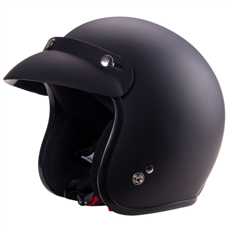 Classic 34 Open helmet Small shell without mushroom head DOT approved