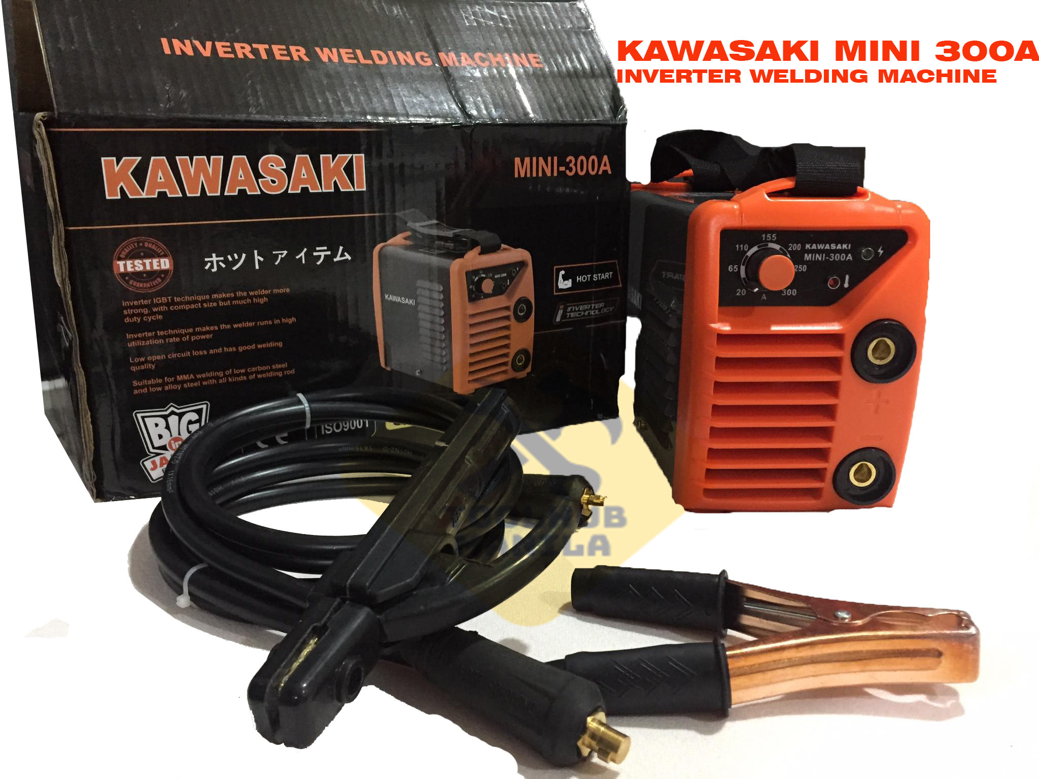 (ON HAND / COD) Kawasaki Inverter Welding Machine 300A 300 AMP MINI300A Lazada PH