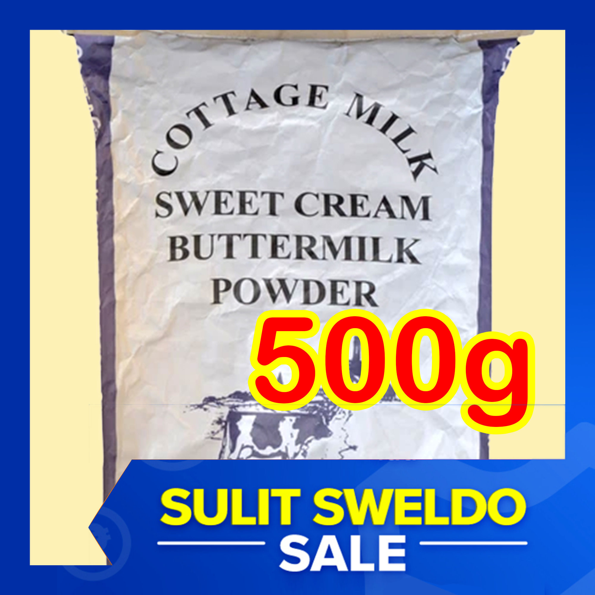 500g Cottage Milk Sweet Cream BUTTERMILK POWDER for Baking Cooking