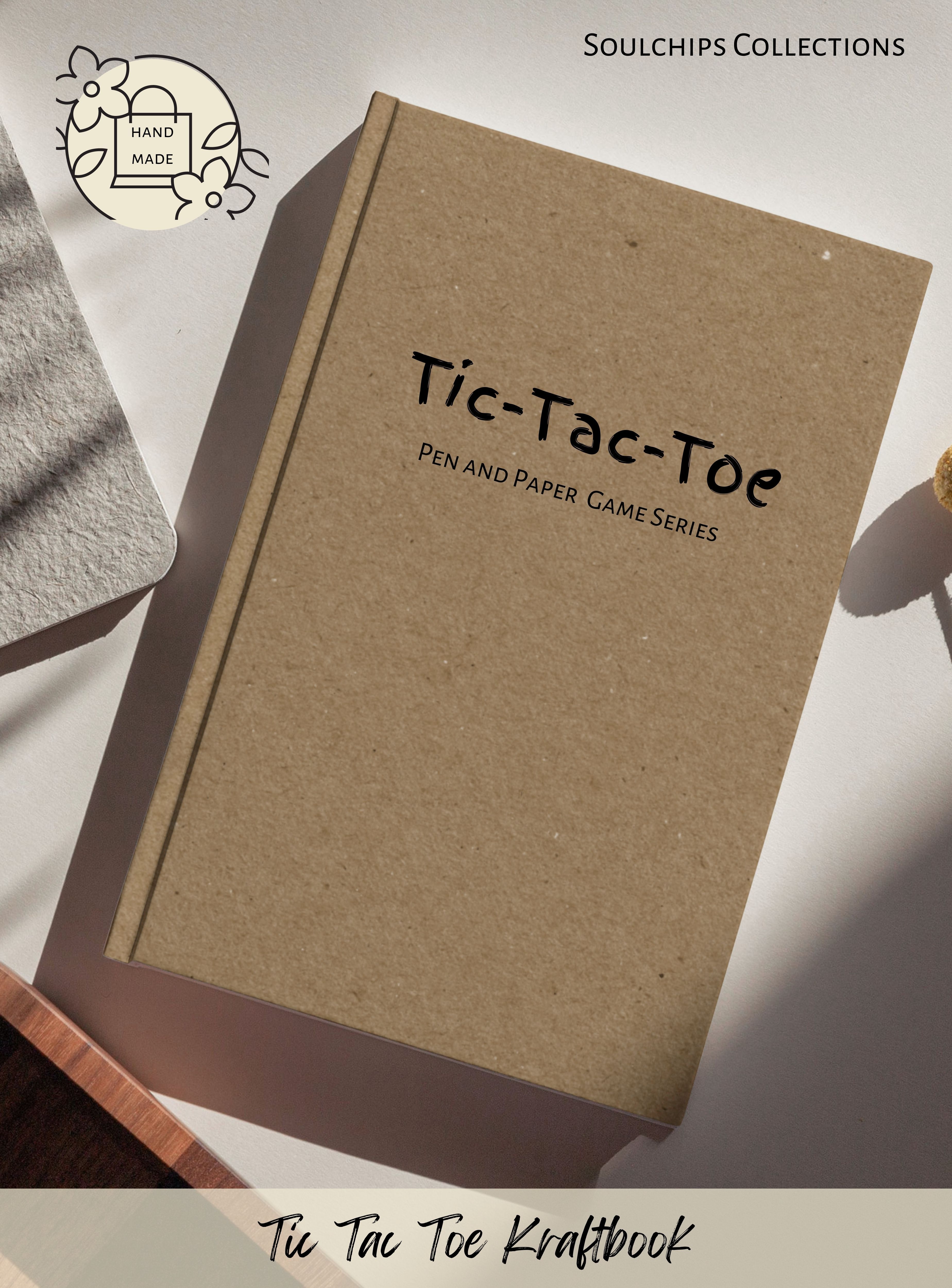 Soulchips Tic-Tac-Toe Pen and Paper Kraftbook Notebook ♥ | Lazada PH