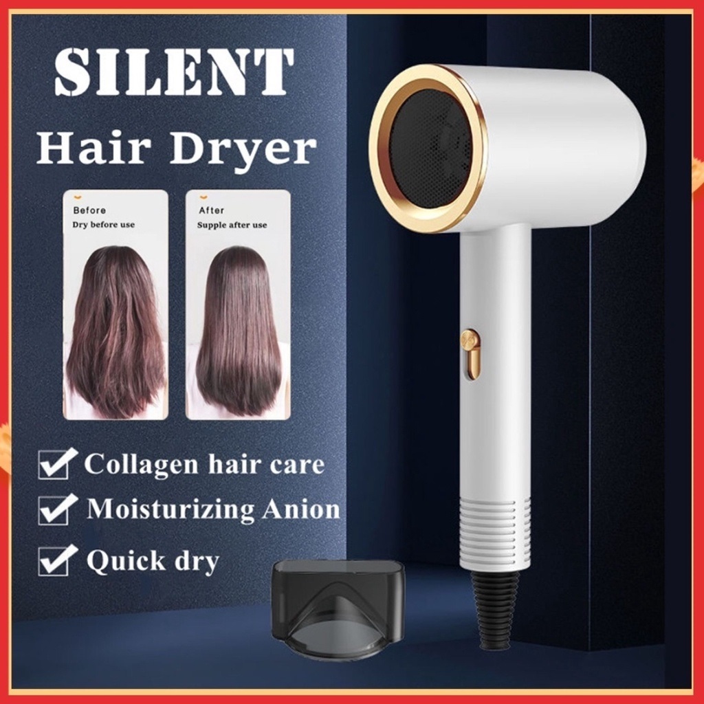 Dyson Style Hair Dryer Portable Anion Hair Dryer Purple Lazada PH