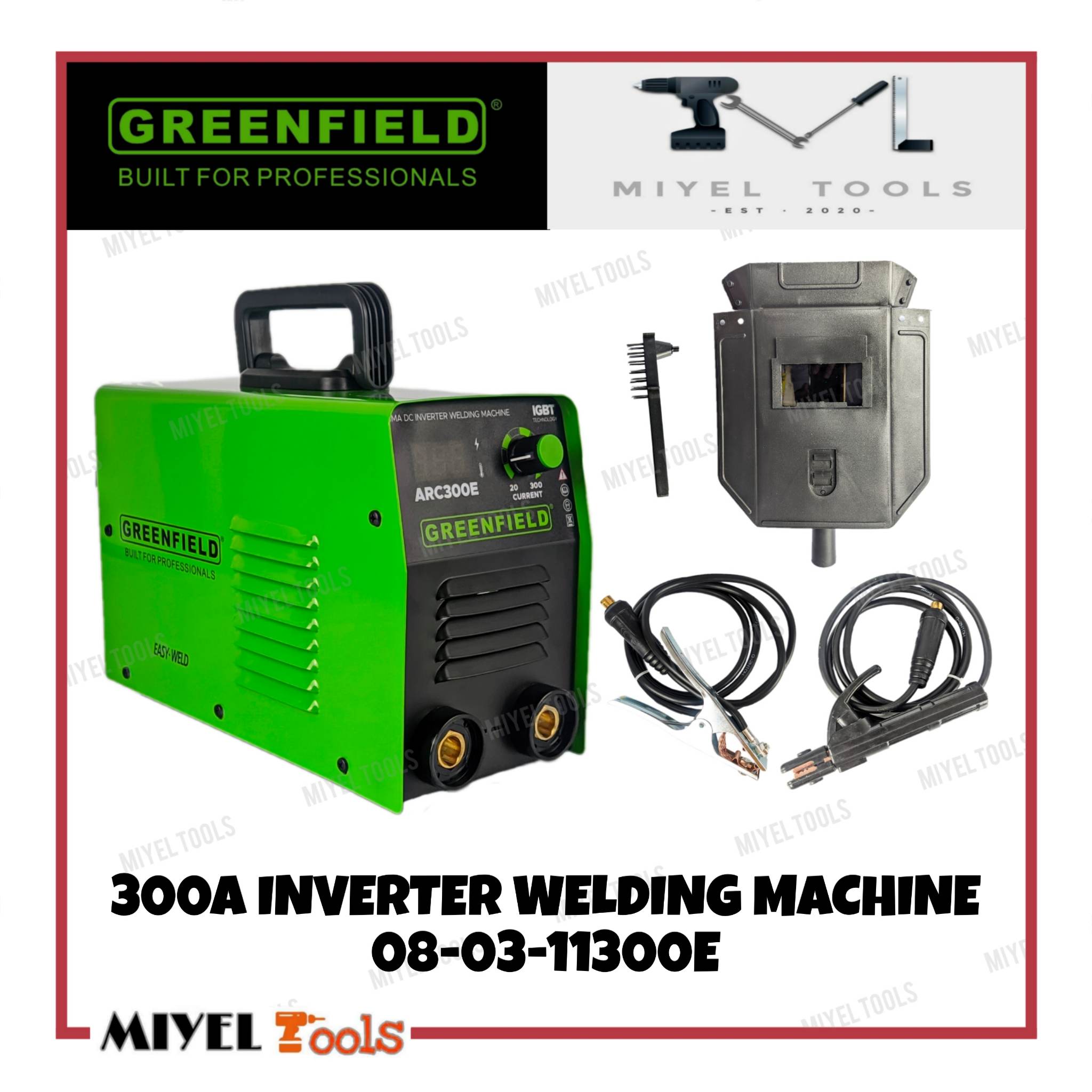 GREENFIELD 300AMP Inverter Welding Machine 080311300E EASYWELD
