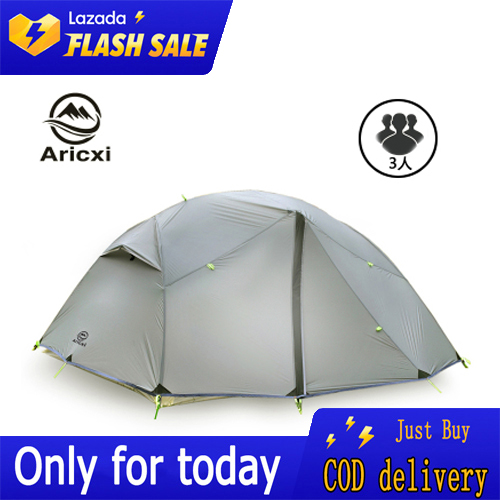 Aricxi Lightweight Tents Double Those Hidden Peak 3 Storm Seasons Aluminum Pole Tents Outdoor Camping Tents Lazada Ph