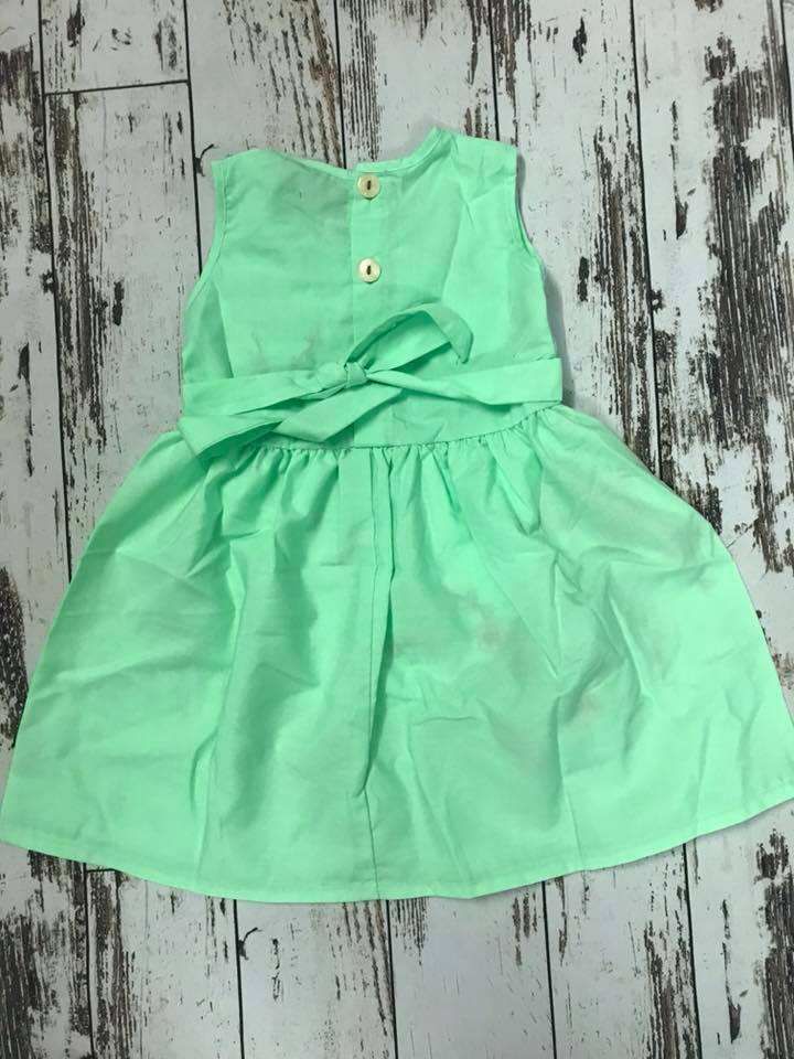 ĐẦM THÊU HOA ZARA KIDS