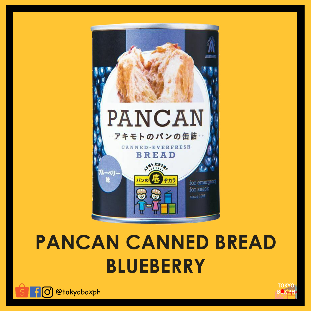 orange strawberry Bread Akimoto PANCAN Canned bread 6 cans set blueberry 
