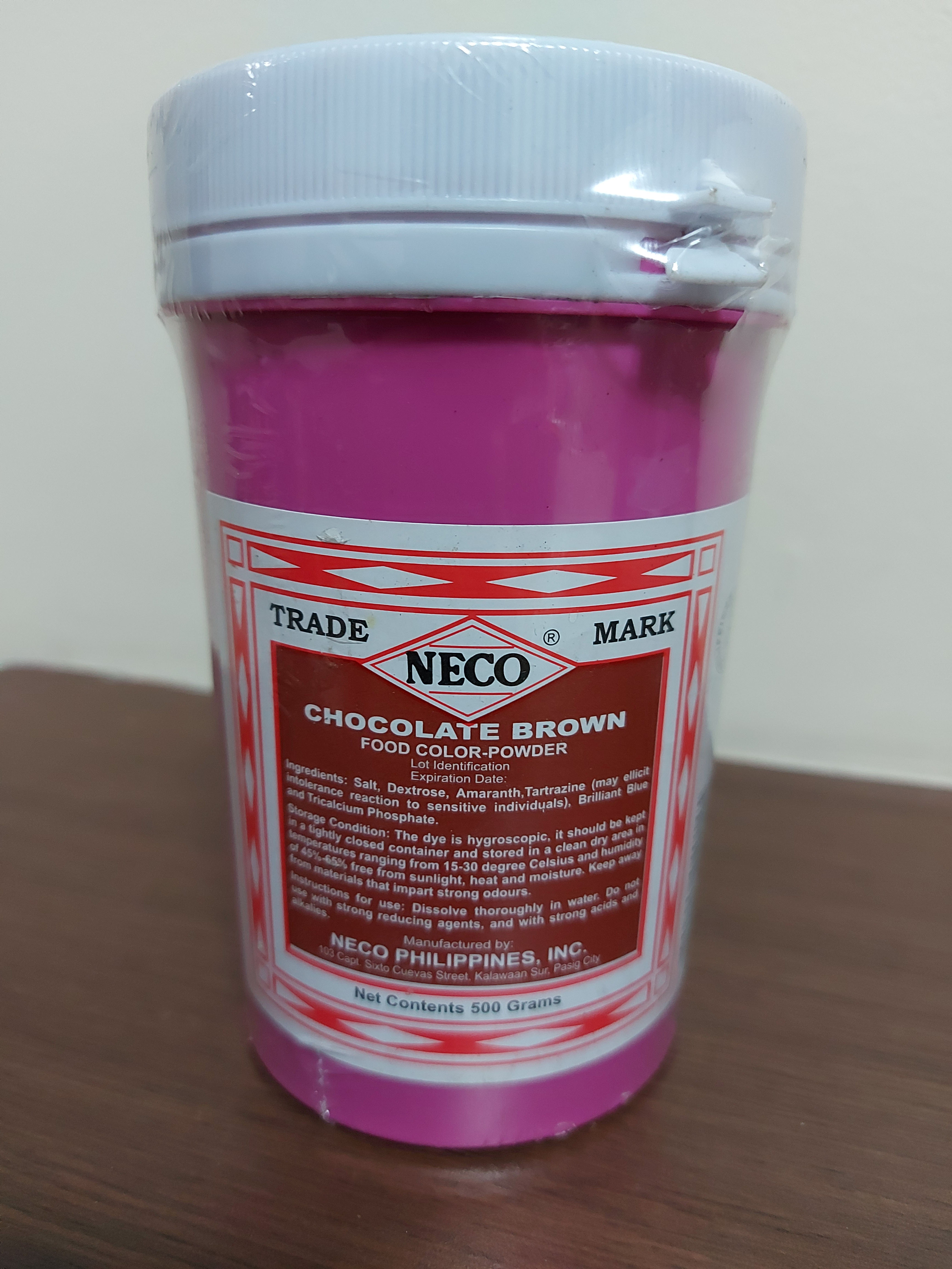 NECO Food Coloring Powder 500 grams Lazada PH