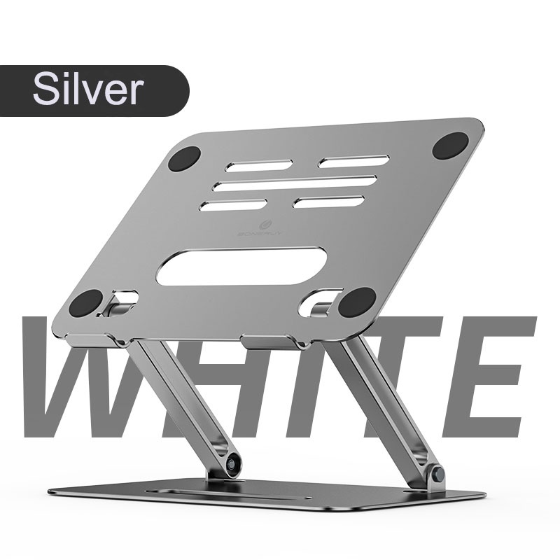 Anykool Laptop Stand With Cooler Fan Aluminum Alloy Laptop Cooler Stand