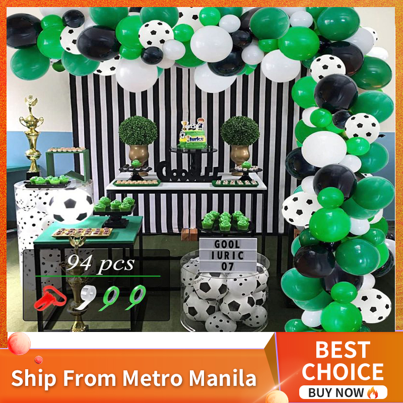 Yolo Holy Football Balloon Arch Kit, Balloons Garland Kit with Green