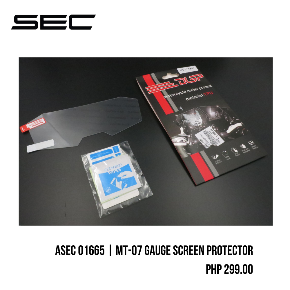 ASEC 01665 MT07 Gauge Screen Protector Lazada PH