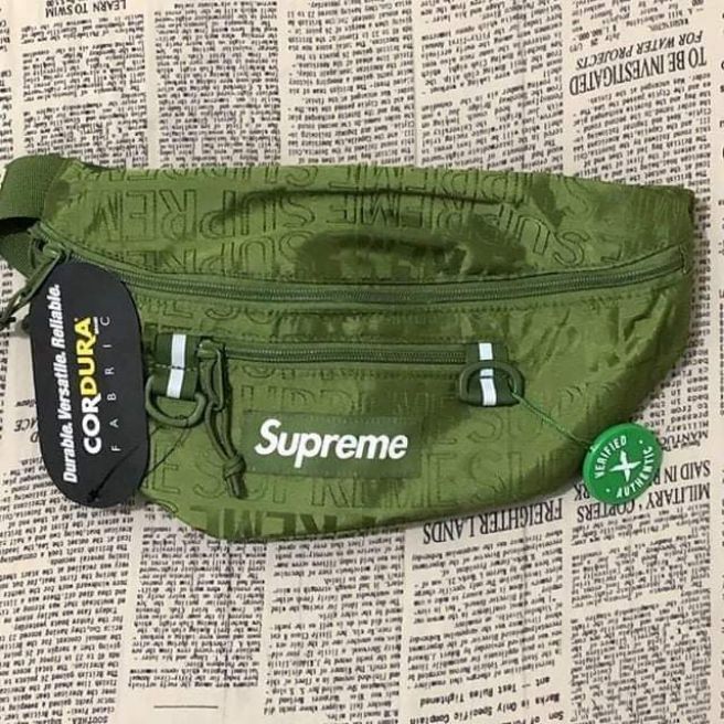 Supreme SS19 Waist Bag Ice – Solestage