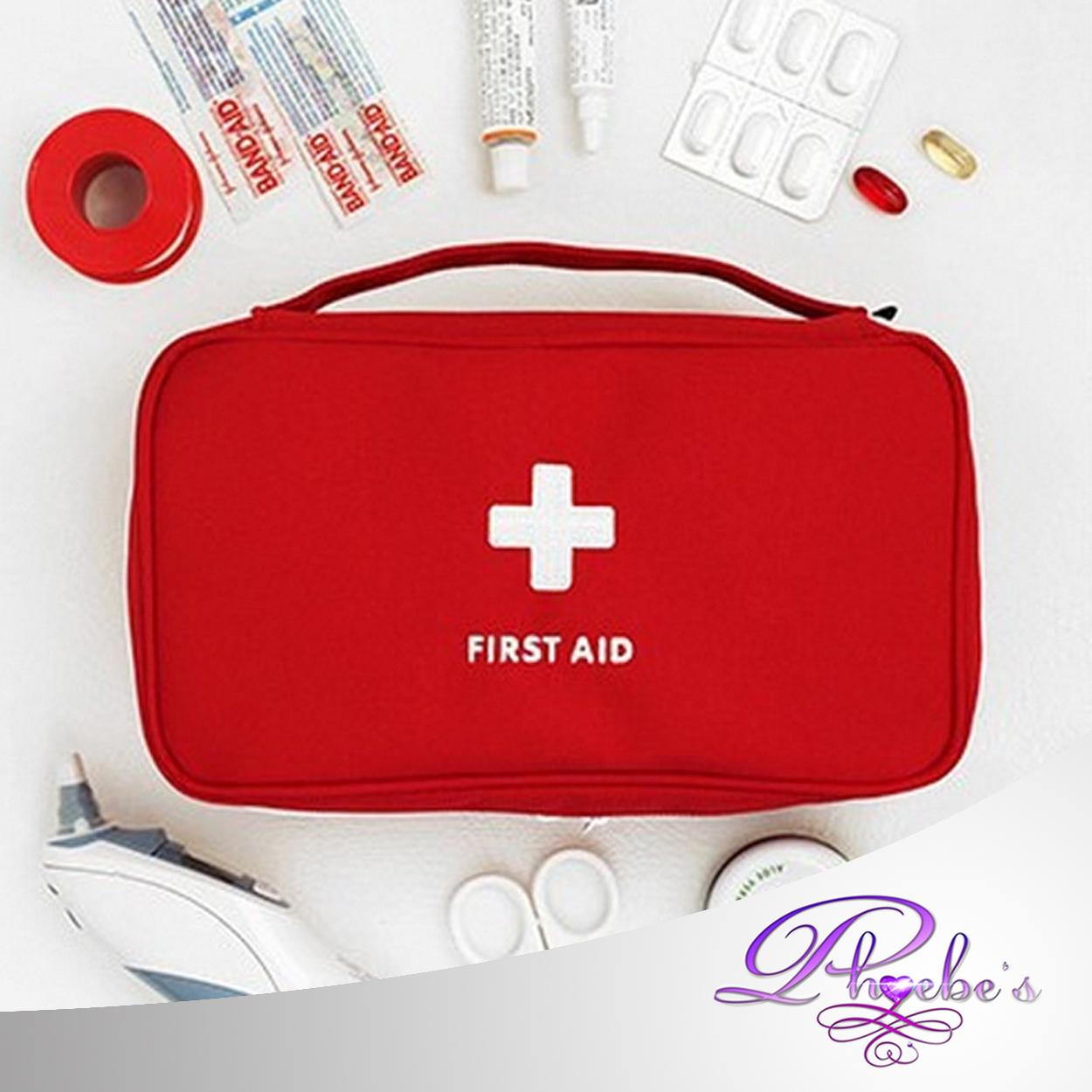 Portable Empty First Aid Bag Kit Pouch Medical Emergency Travel Rescue Case Bag (BIG)