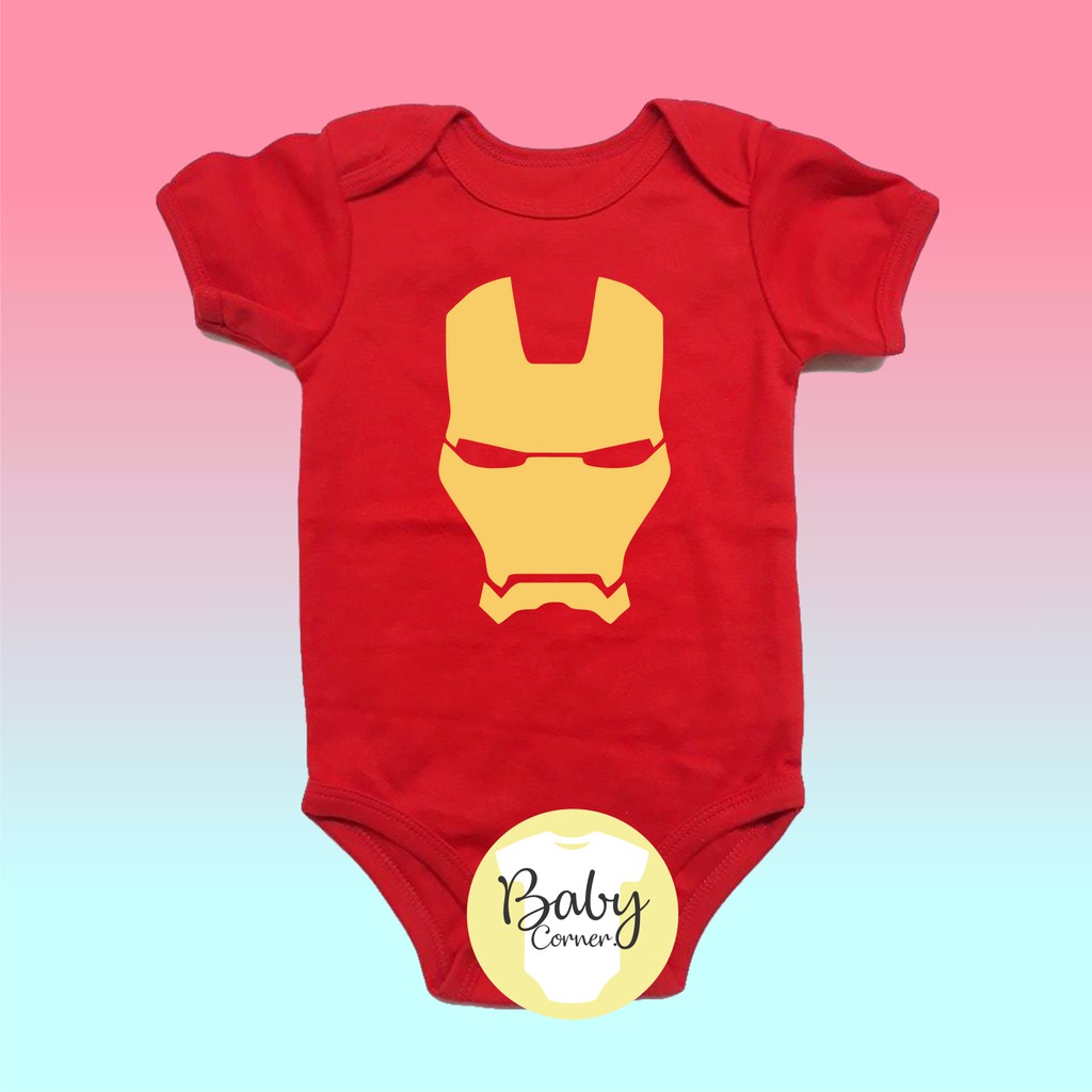 Iron man onesie design ( statement onesie / baby onesie ) | Lazada PH