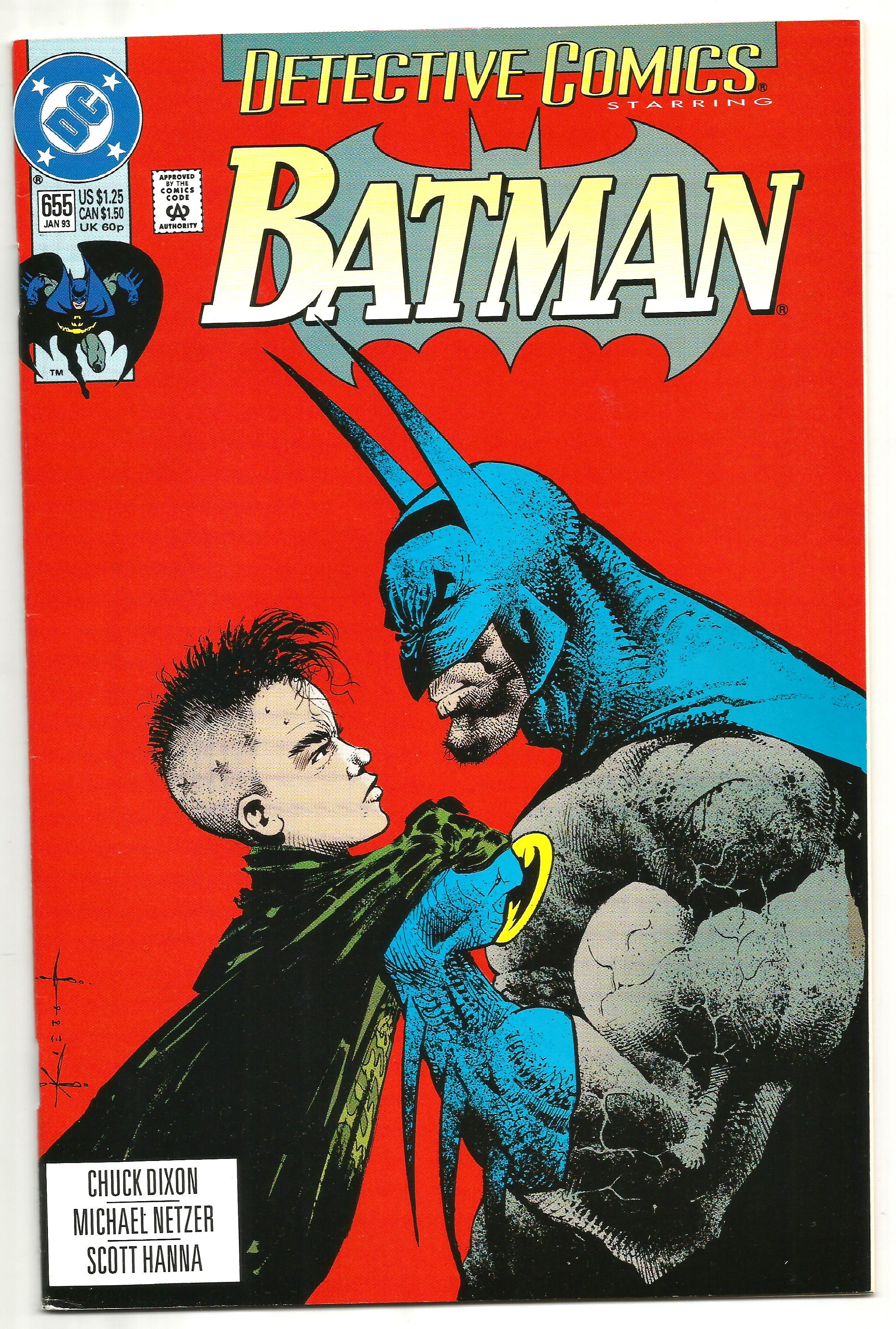 Detective Comics Batman 655 Cover Art By Sam Kieth Dc Comics Lazada Ph